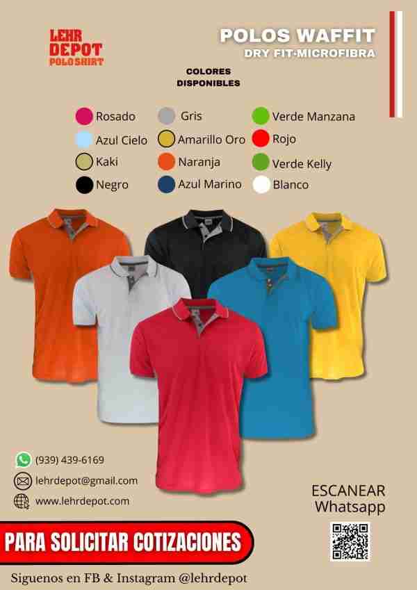 Polos Waffit Dry Fit-Microfibia - Imagen 6